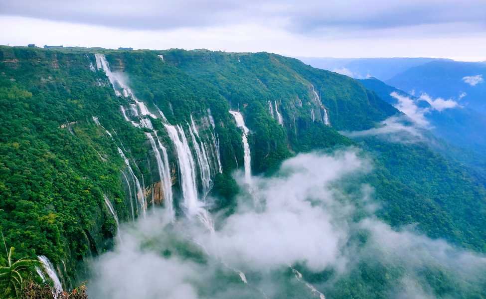 Meghalaya Living Root Bridges & Waterfalls